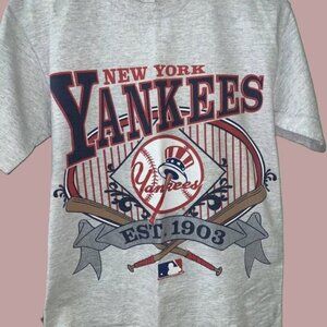 Vtg 90s New York Baseball Crewneck T-shirt, Baseball Fan Shirt, Unisex T-shirt